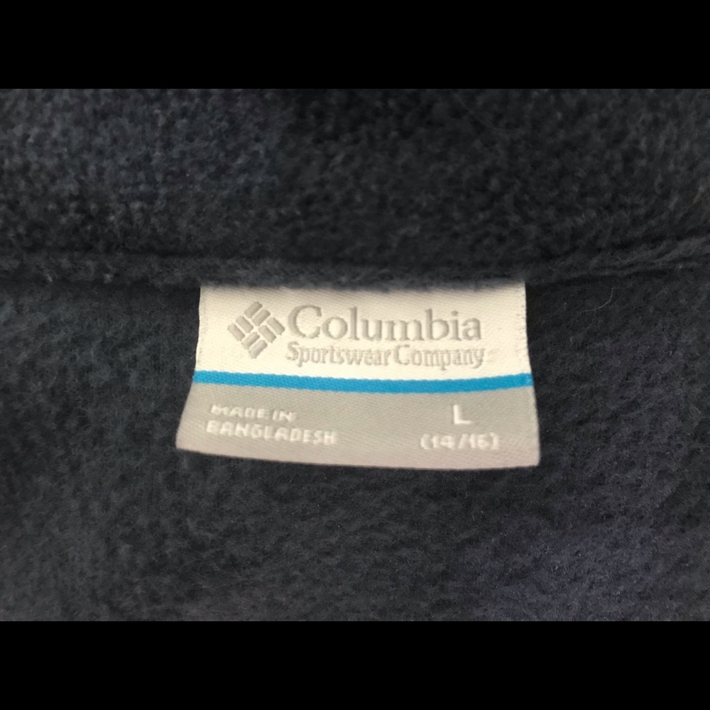 Columbia Youth Steens Mountain Full-Zip Jacket Large Youth Big Boys size 14 16 - Picture 7 of 7